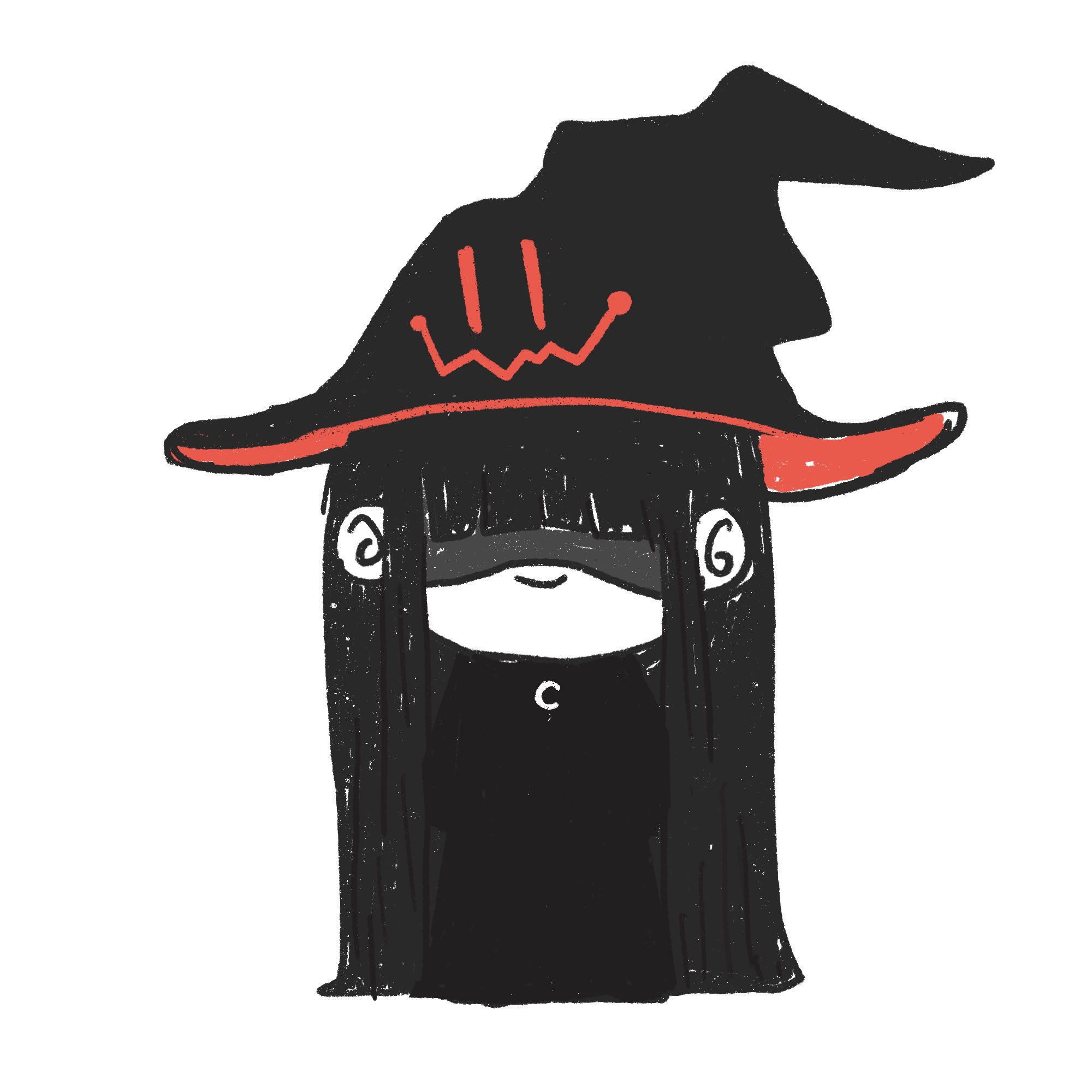 Black Witch — the pale-faced one